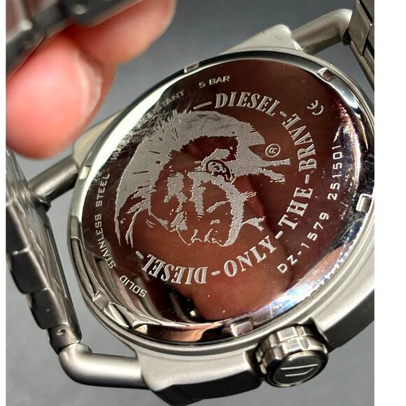 Diesel Descender DZ1579 Black Dial Stainless Steel Men’s Watch main image 16